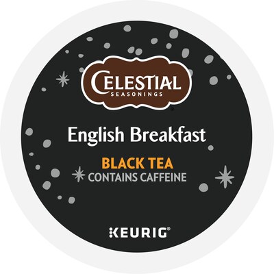 Celestial Seasonings Breakfast Blend Black Tea, Keurig® K-Cup® Pods, 24/Box (5000330008)