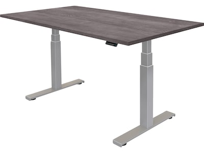 Fellowes Cambio 24.75-50.25H Adjustable Standing Desk, Gray Ash (9789201)