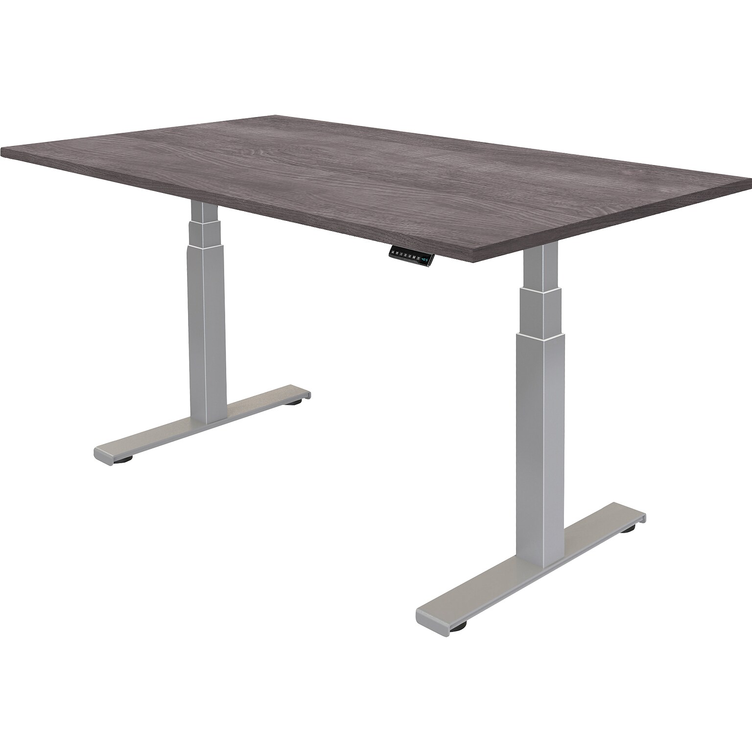 Fellowes Cambio 24.75-50.25H Adjustable Standing Desk, Gray Ash (9789201)