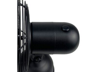 Good Housekeeping 5" Oscillating Portable Fan, 1-Speed, Black (92514)