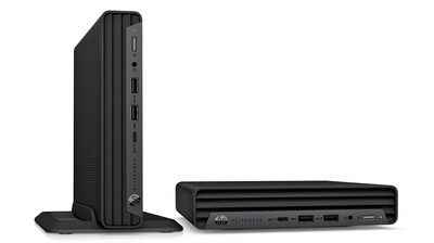 HP Elite 805 G8 Mini Desktop Computer, AMD Ryzen 5 5650G, 8GB RAM, 256GB SSD, Windows 11 Pro, Mouse & Keyboard