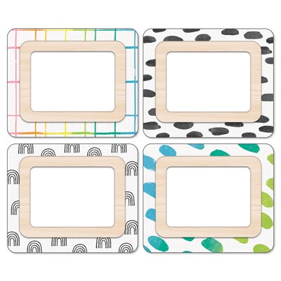 Happily Ever Elementary Creatively Inspired School Name Tags, 3 x 2-1/2, 40/Pack, 6 Packs/Bundle (