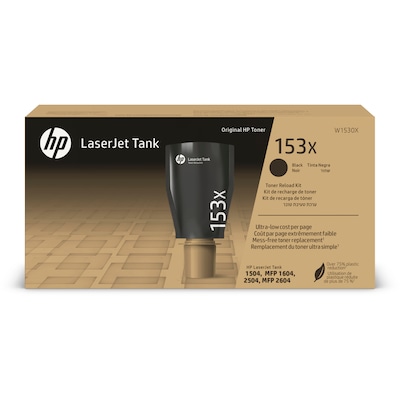 HP 153X Black High Yield Toner Reload Kit (W1530X)