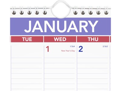 2025 AT-A-GLANCE 12" x 17" Monthly Wall Calendar, (PM2-28-25)