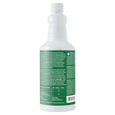 Fresh Products Bio Conqueror 105 Liquid Multi-Purpose Cleaner & Deodorizer, Lemon Scent, 32 oz. (105Q-F-000I012M-22)