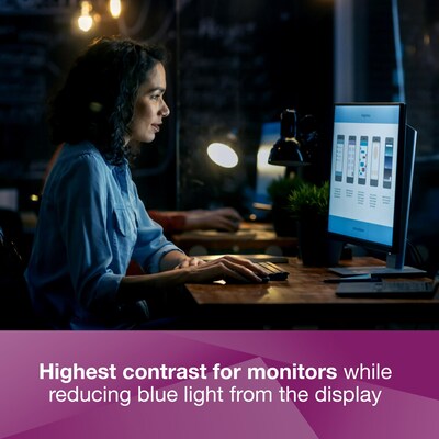 3M High Clarity Privacy Filter for 22" Widescreen Monitor, 16:10 Aspect Ratio (HC220W1B)