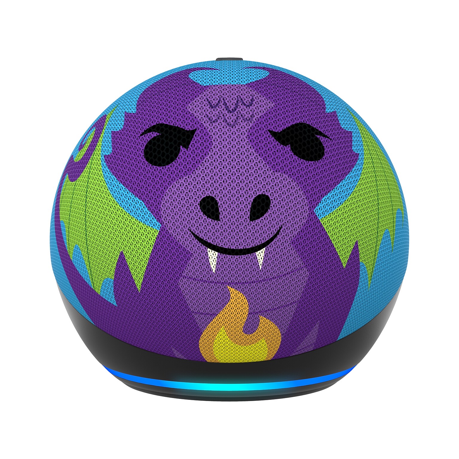 Amazon Echo Dot (5th Gen) Kids Bluetooth, Wi-Fi Wireless Smart Speaker, Dragon (B09B96PMLY)