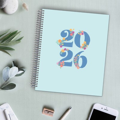 2026 Blue Sky Livewell Frenissa 7" x 9" Weekly & Monthly Personal Organizer, Plastic Cover (153487)