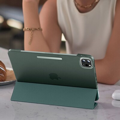 SaharaCase Venture Series Tri-Fold Case for iPad Pro 11" (M4 2024/M5 2025), Cactus Green (TB00390)