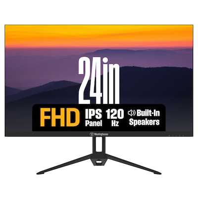Westinghouse 24 FHD 120Hz LED Adaptive-Sync Monitor, HDR, Built-In Speakers, Black (WH24FA9600)