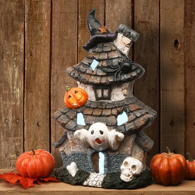 National Tree Company 18 Multilevel Haunted House with LED Light (PG11-FJ17946)