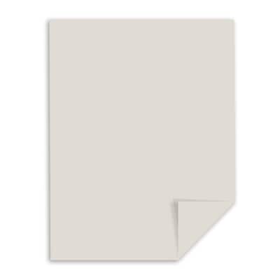 Wausau Paper 110 lb. Cardstock Paper, 8.5" x 11", Gray, 250 Sheets/Pack (WAU49591)
