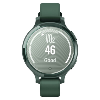 Garmin Lily 2 Active Smartwatch, GPS, 38mm, Jasper Green Case & Silicone Band (010-02891-02)