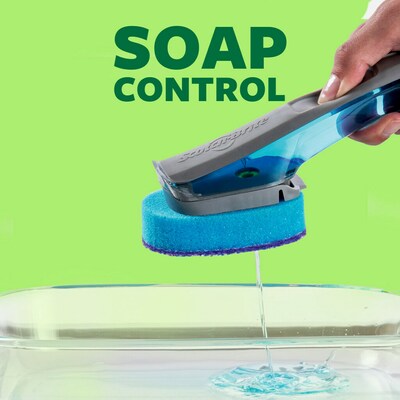 Scotch-Brite Soap Control Non-Scratch Dishwand, Blue (451A-4)