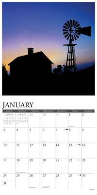 2027 Willow Creek RanchLife 12" x 12" Monthly Wall Calendar, Assorted Colors (62012)