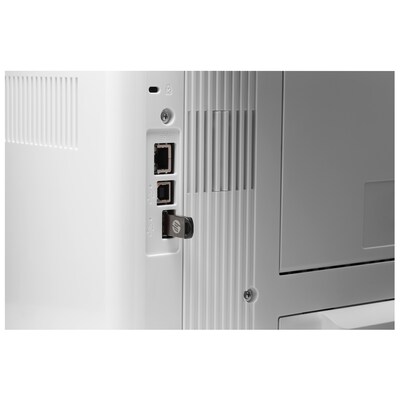 HP LaserJet Pro M501dn Black & White Print Only Laser Printer (J8H61A#BGJ) with 87X High Yield Toner Cartridge (CF287X)