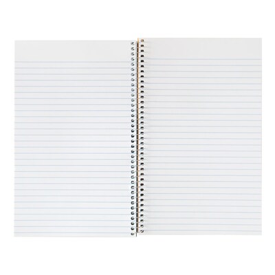 National Brand Xtreme 1-Subject Notebooks, 6" x 9.5", College Ruled, 80 Sheets, Blue (33560)
