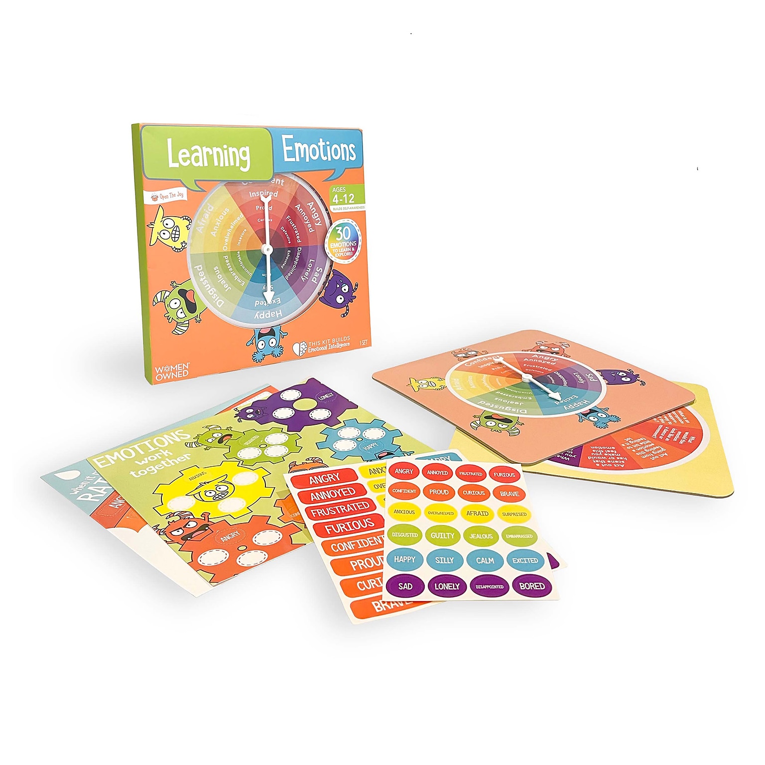 Open the Joy Learning Emotions Toolkit, Multicolored (OTJEMOFP)