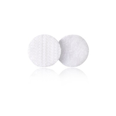 Velcro® Brand 5/8 Sticky Back Hook & Loop Fastener Dots, White