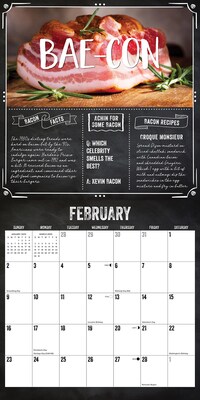 2025 Willow Creek MMMMMMMM… Bacon 12" x 12" Monthly Wall Calendar (43950)