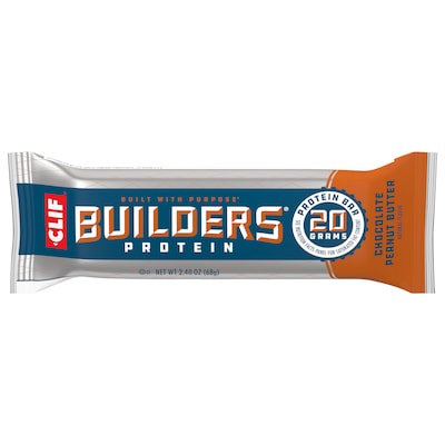 Clif Builder's Chocolate Peanut Butter Protein Bar, 2.4 oz., 12 Bars/Box (CCC160041)