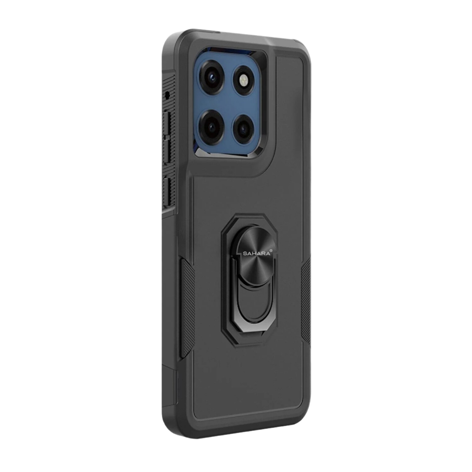 SaharaCase Raider Series Phone Case for Motorola Moto G Stylus 5G, Shock Absorbing, Scorpion Black (CP00788)