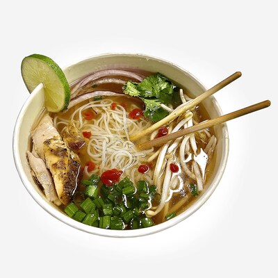 PhoLicious Authentic Pho Vietnamese Rice Noodle Soup, Variety Pack, 3.6 oz, 4/Pack (220-02406)