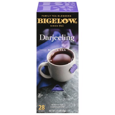 Bigelow Darjeeling Black Tea Bags, 28/Box (RCB003491)
