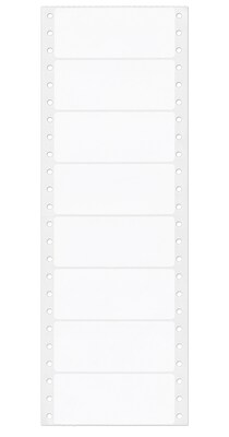 Avery Computer Labels, Dot Matrix Labels and Pin-Feed Labels, 1-7/16" x 3-1/2", White, 5,000 Labels/Pack (4060)