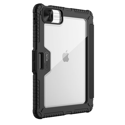 SaharaCase Heavy Duty Folio Case for 11" Apple iPad Pro M4 (2024), Scorpion Black (TB00392)