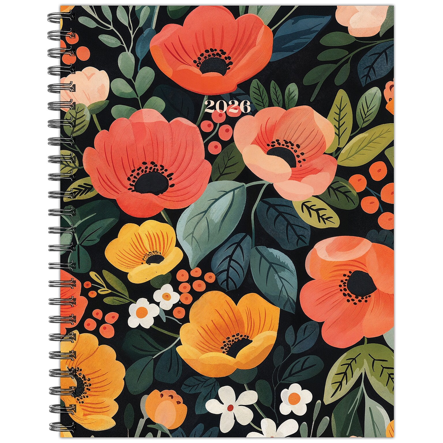 2026 Willow Creek Poppy Plans 8.5 x 11  Weekly & Monthly Planner, Paperboard Cover (56714)