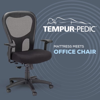 Tempur-Pedic Ergonomic Mesh Swivel Task Chair, Black (TP9000)