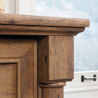 Sauder Palladia 2-Drawer Lateral File Cabinet, Letter/Legal Size, 30"H x 37"W x 22"D, Vintage Oak (420607)