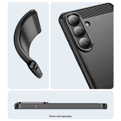 SaharaCase Venture Series Phone Case for Samsung Galaxy S26+, Shock Absorbing, Black (CP01127)