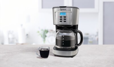 Capresso 12-Cups Automatic Drip Coffee Maker, Silver (416.05)