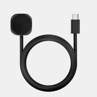 PEEL Magnetic Wireless to USB-C Charging Cable or Apple Watch, 3W, 3.3 ft., Black (PC5B-AW)