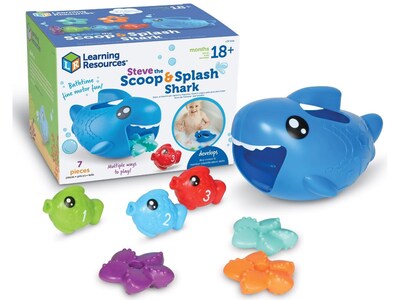 Learning Resources Steve the Scoop & Splash Shark Set (LER9146)