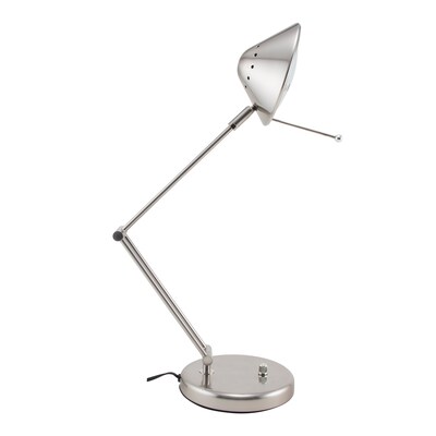 V-Light LED Desk Lamp, 15, Brushed Nickel (VLD2402BN)