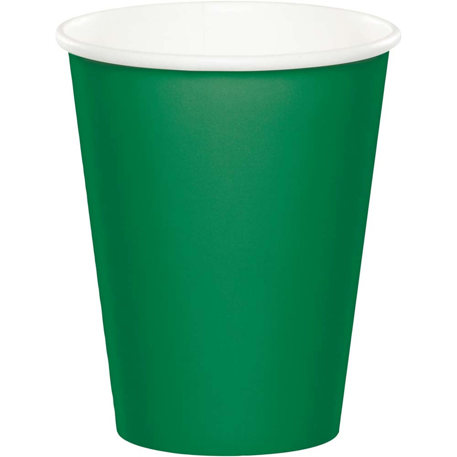 Creative Converting Touch of Color Paper Cups, Emerald Green, 240/Carton (56112B)