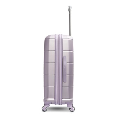 American Tourister Stratum 2.0 27.75" Plastic 4-Wheel Spinner Hardside Luggage, Purple Haze (142349-4321)