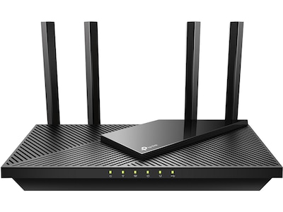 TP-LINK Archer AX55 AX 3000 Dual-Band Wi-Fi 6 Router, Black (ARCHER AX55)