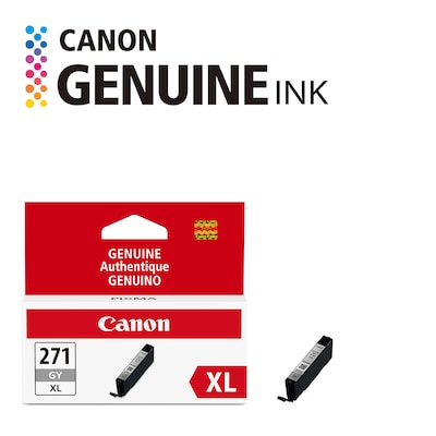 Canon 271XL Gray High Yield Ink Cartridge (0340C001)