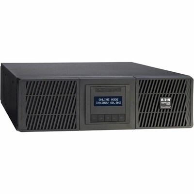 Eaton Tripp Lite SmartOnline 6000VA On-Line UPS, 4-Outlet, Black (SU6000RTMB)