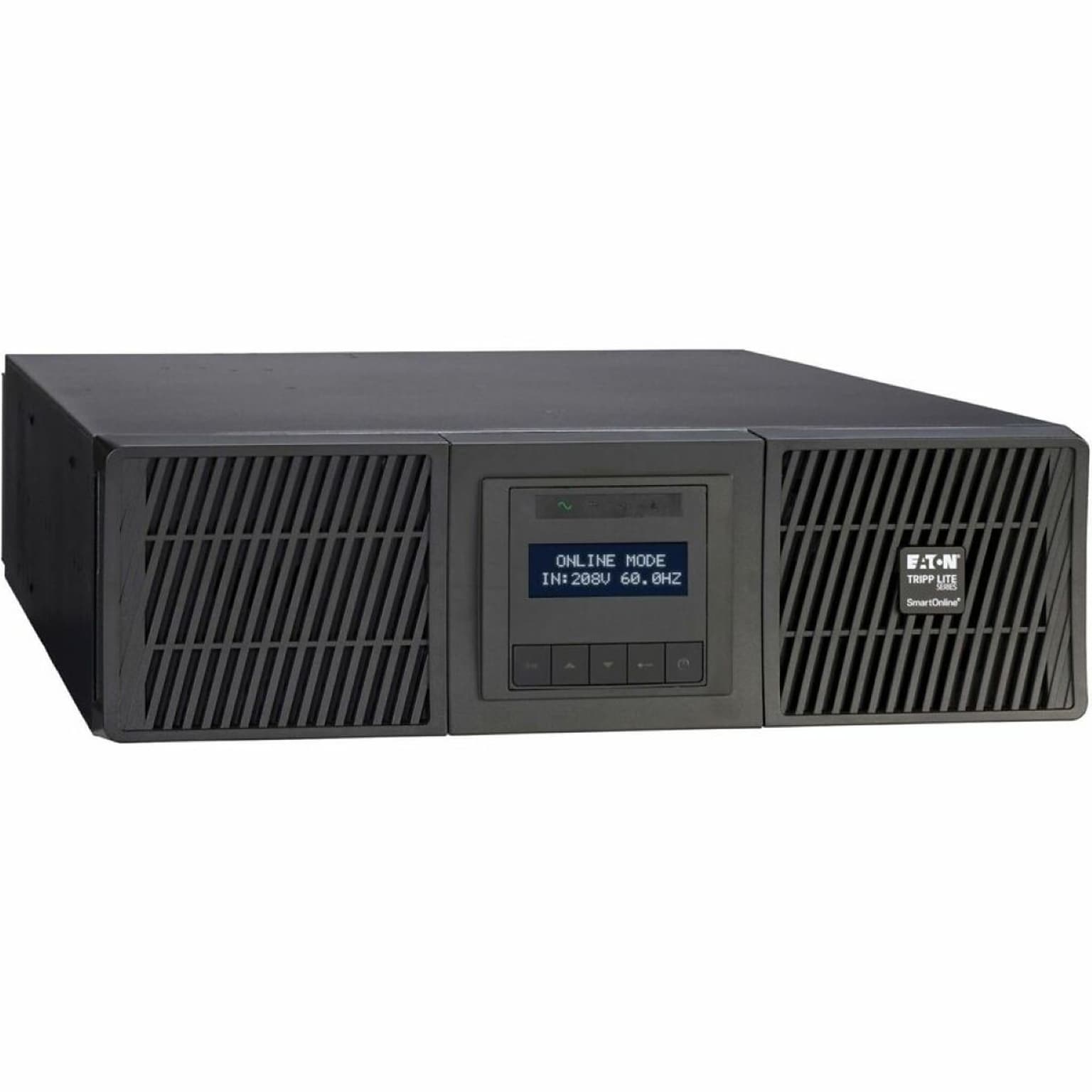 Eaton Tripp Lite SmartOnline 6000VA On-Line UPS, 4-Outlet, Black (SU6000RTMB)