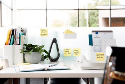 Post-it Super Sticky Notes, 3" x 3", Canary Yellow, 90 Sheets/Pad, 10 Pads/Pack (654-10SSCY)