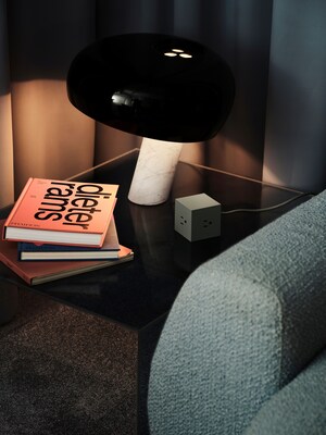 AVOLT Square 1 5.9' 3-Outlet Power Extender with USB-C, Oak Green (SQ1-NABC30-18OG)