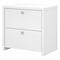 Bush Business Furniture Echo Lateral File Cabinet, Pure White (KI60102-03)