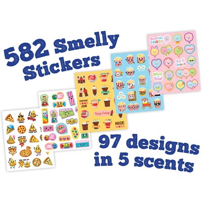 Teacher Created Resources Fun Fair Smelly Stickers, 582/Pack (TCR2088723)