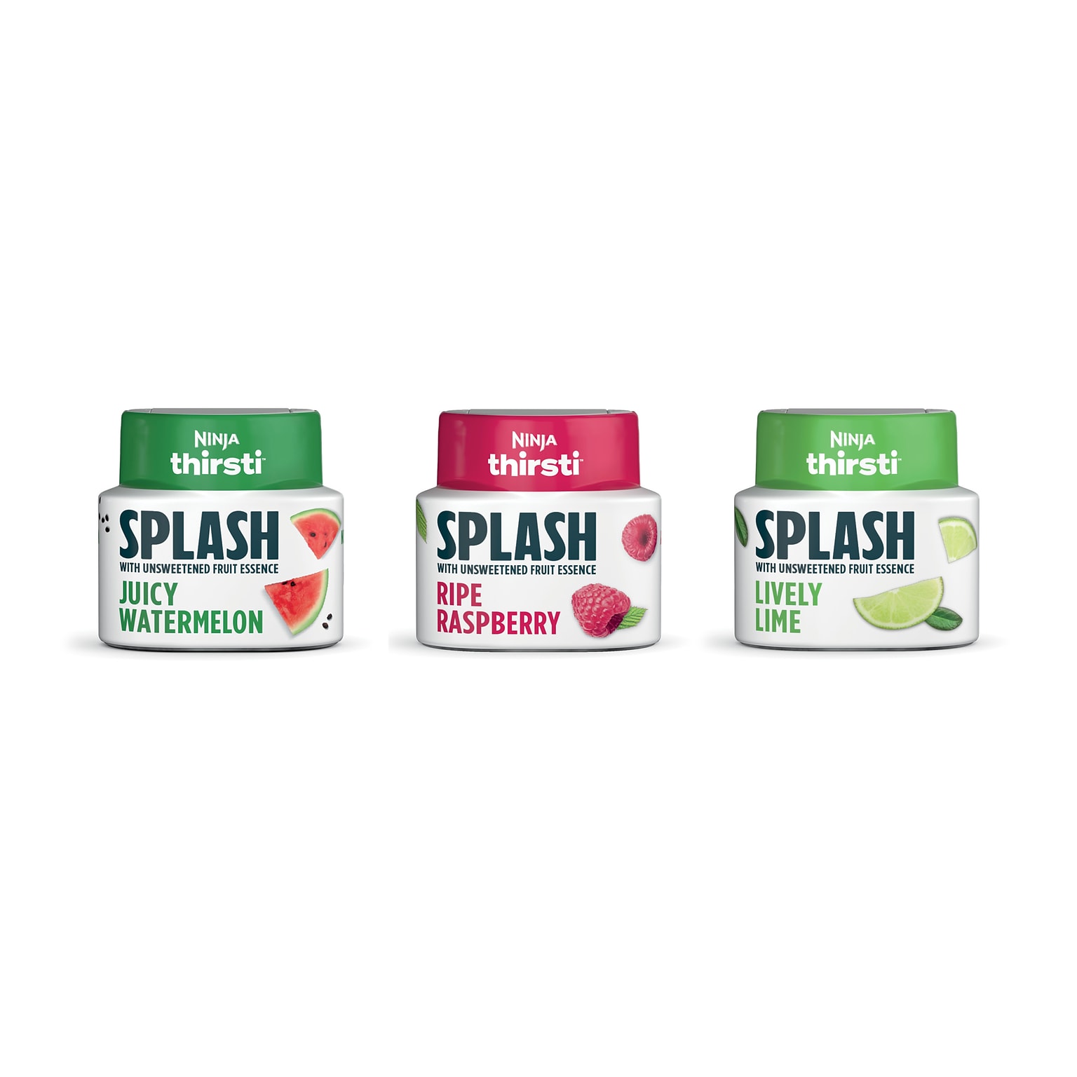 Ninja Thirsti Sugar-Free SPLASH Variety Pack Drink Mix Drops, 2.07 oz., 3/Pack (WCFV1)