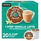 The Original Donut Shop One Step Vanilla Latte Coffee Keurig® K-Cup® Pods, Light Roast, 20/Box (381779)